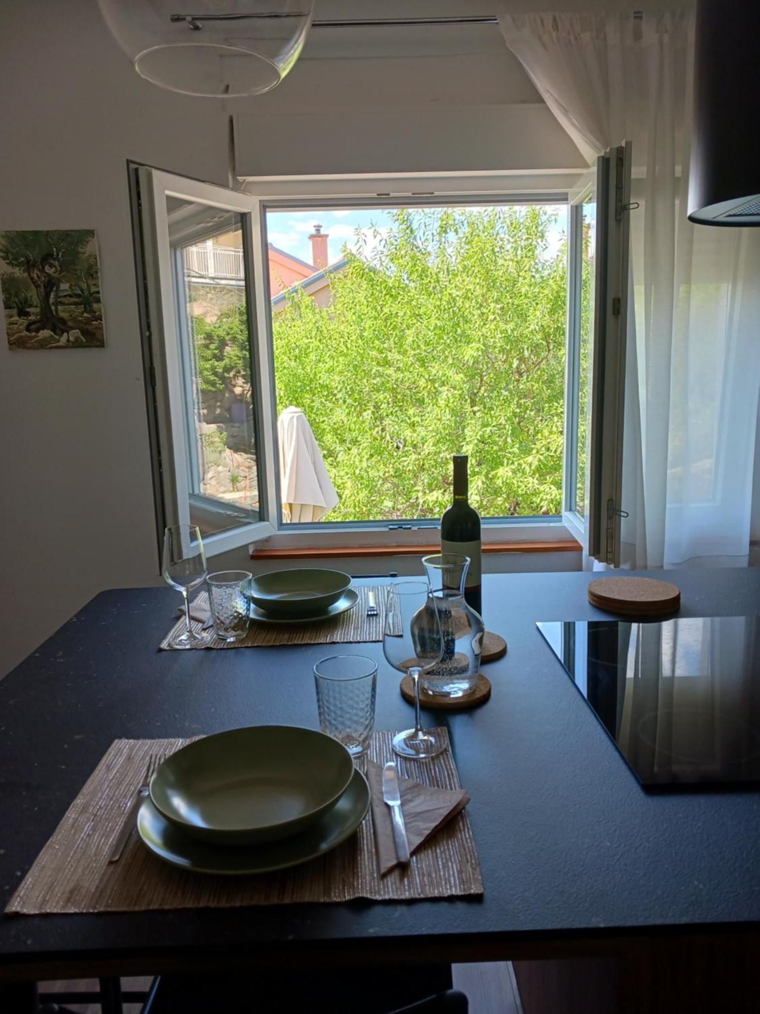 Apartment Viktoria Klenovica Esterno foto